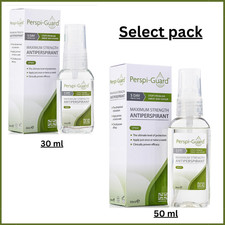 Perspi-Guard Maximum Strength Antiperspirant Spray Gentle,Long-Lasting 30ml-50ml