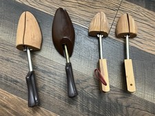 4 Shoe Trees 2 Nordstrom Size M 1 Florsheim Size M-4 1 Travel Tree Size Unknown