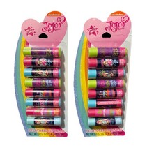 JoJo Siwa Lip Balm Bundle 16 Count Flavored Nickelodeon Taste Beauty New 2 Packs