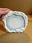 Santa's House Workshop Cobblestone Village Christmas Candle Holder 12" Ceramic — photo 8