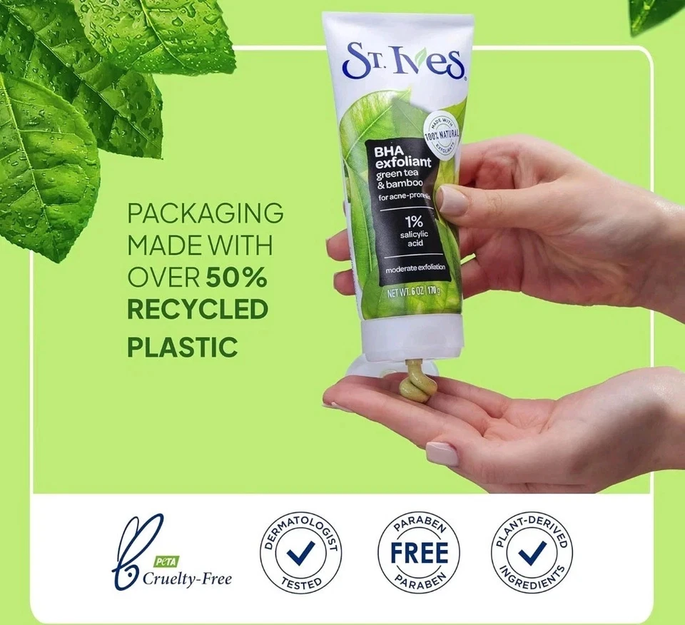 3 Pack-St. Ives Blackhead Clearing Face Scrub, W/ Salicylic Acid Expires 02/2027 - Image 3 of 4