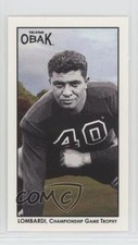 2011 TRI-STAR Obak T212 Mini Vince Lombardi #8 HOF 6z2