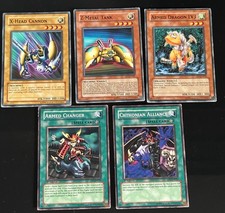 YuGiOh Joblot! Duelist Pack Chazz Princeton (DP2) 5-Card inc X, Z & Armed Dragon