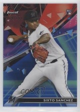 2021 Topps Finest Purple/Aqua Vapor Refractor /250 Sixto Sanchez #47 04o2
