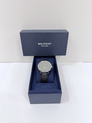 Wolf Point Chicago Automatic Upper Hand Brewery Swiss Movement Watch New    