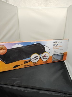 Thunderbolt Magnum Solar 1.5 Watt Battery Charger Solar Power ~ NEW NIB