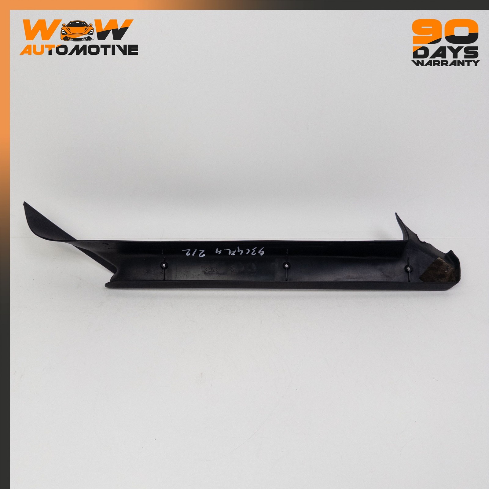93 CHEVROLET CORVETTE C4 FRONT LEFT RIGHT A PILLAR INTERIOR TRIM SET BLACK OEM  