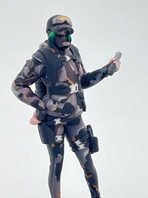 Ubisoft 3D printed collectibles Rainbow Six Siege Ela Mission BS 2.5'' - M36