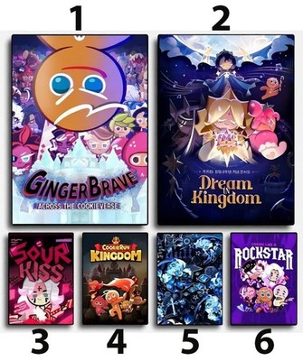 CookieRun Kingdom Fantasy Mobile Game Poster