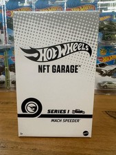 Hot Wheels NFTG Series 1 Mach Speeder Limited 1,200 Made/ Original Box Unopened