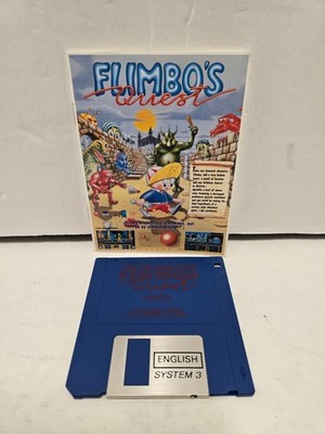 Flimbo's Quest w/ Manual 3.5'' Commodore Amiga