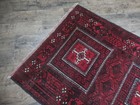 Anatolian Vintage Turkish Rug HandMade Turkish Tribal Geometric Rug 3.5x6.8 Ft — photo 9