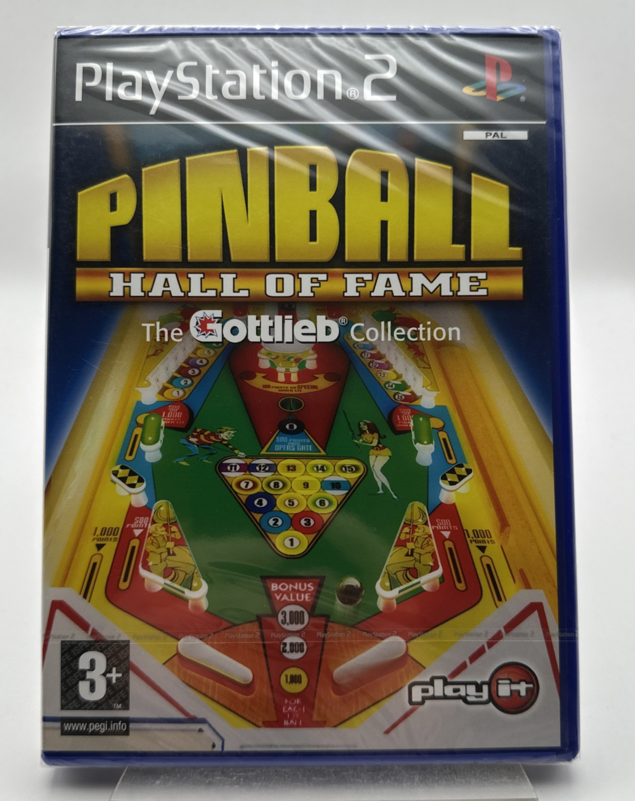 PS2 Pinball Hall Of Fame, New And Factory Sealed