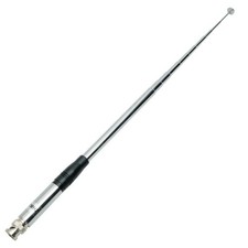 27MHz BNC Telcscopic Antenna for Uniden BC75XLT PRO401HH/501HH BC125AT PC88LTX