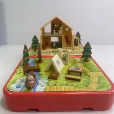 Epoch Sylvanian Families Pocket Bag House With Red Roof PB-05 Original Box Read