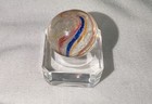 Antique German Laticchino Swirl Marble .75" 19mm Approx. — photo 1