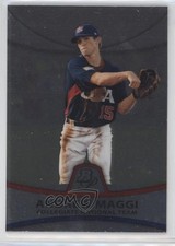 2010 Bowman Platinum Prospects Drew Maggi An #PP39 b4y