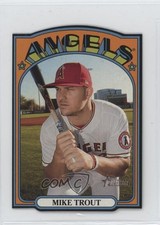 2021 Topps Heritage 1972 Die-Cuts Mike Trout #72DC-2 0a5t