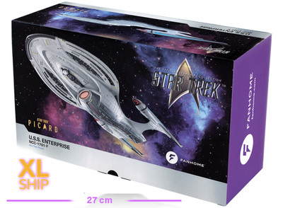 Fanhome Eaglemoss Star Trek Picard Enterprise F NCC-1701-F Modell XL
