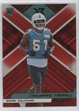 2022 Panini XR Rookies Red 182/249 Channing Tindall #172 13c4