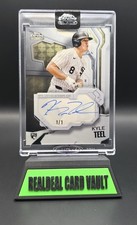 2026 Topps Chrome Black Kyle Teel RC 1/1 Ivory Auto Superfractor