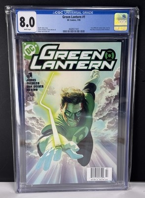 Green Lantern Vol 4 #1 CGC 8.0 VF /M Ross 1st Jillian Cowgirl Pearlman DC 2005