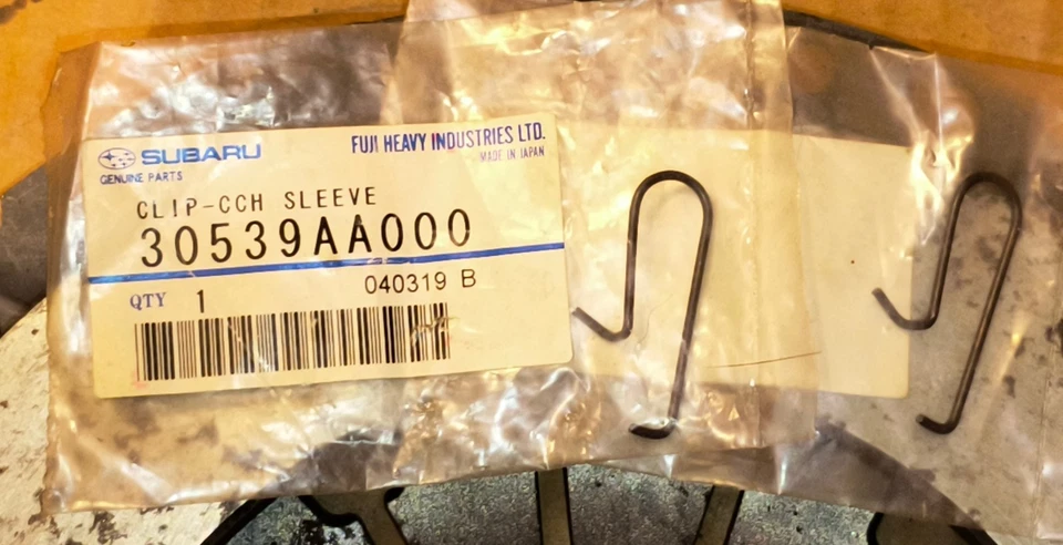 Subaru GL AP Clutch Kit For Dual Range 5 Speed 4 WD 24 Spline 1985-89 - Image 4 of 4