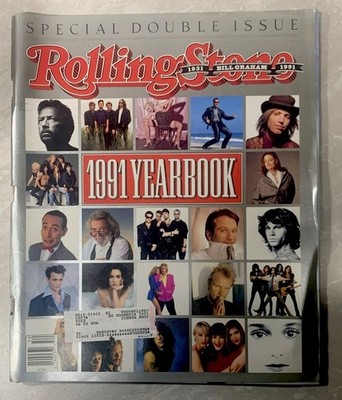 ROLLING STONE MAGAZINE 1991 YEARBOOK Special Double Issue DECEMBER 12TH -26TH