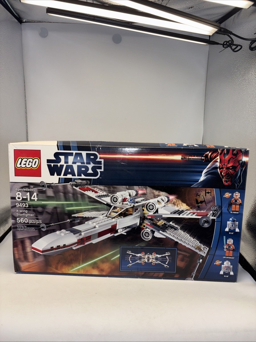 LEGO 9493 Star Wars X-Wing Starfighter Not Complete Read Sealed