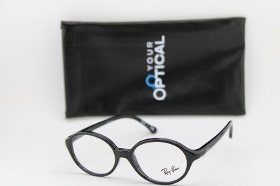 NEW RAY-BAN JUNIOR RB 1901 3833 POLISHED BLACK AUTHENTIC EYEGLASSES 44-14