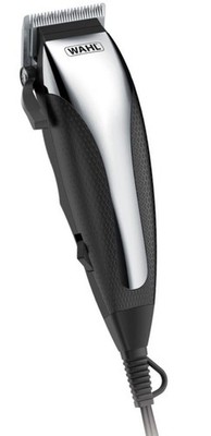 Wahl Chrome Cut Corded Electric Hair Clipper Kit with Self Sharpening Blades