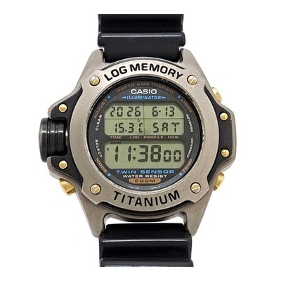 CASIO Diving King DEP-700 Digital Watch 51mm Max Wrist 24.5cm From Japan