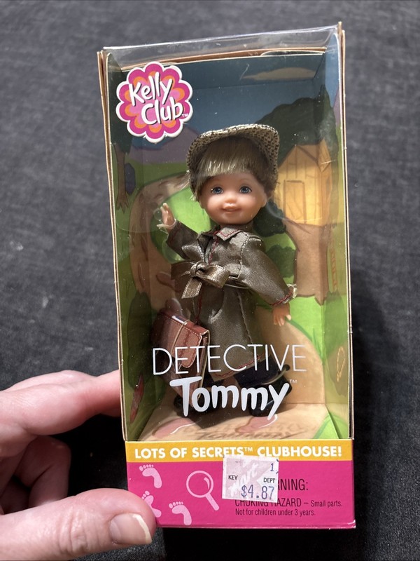 Mattel Kelly Club Lots of Secrets Clubhouse Detective Tommy 2001 - NEW IN BOX