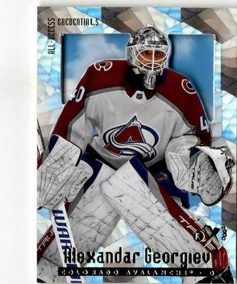 Alexandar Georgiev Colorado Avalanche 2023-24 Skybox E-X2000 All-Access 18