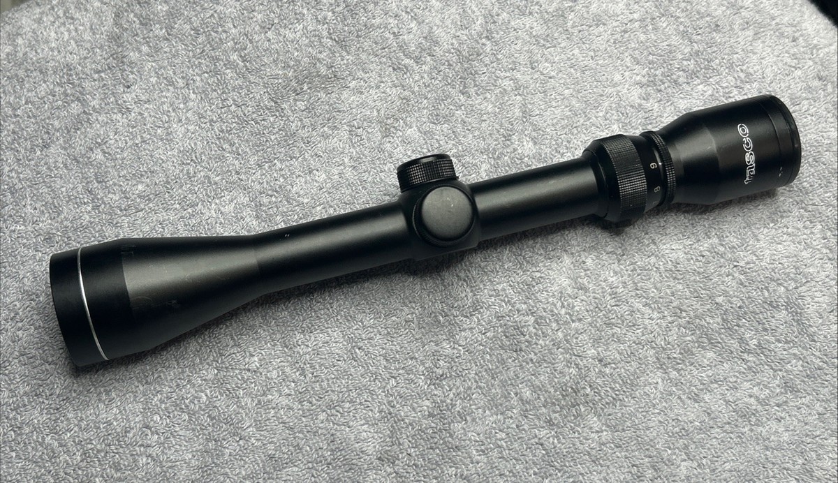 TASCO 3X-9X.40 Zoom Rifle Scope Waterproof Model 39X40SPL