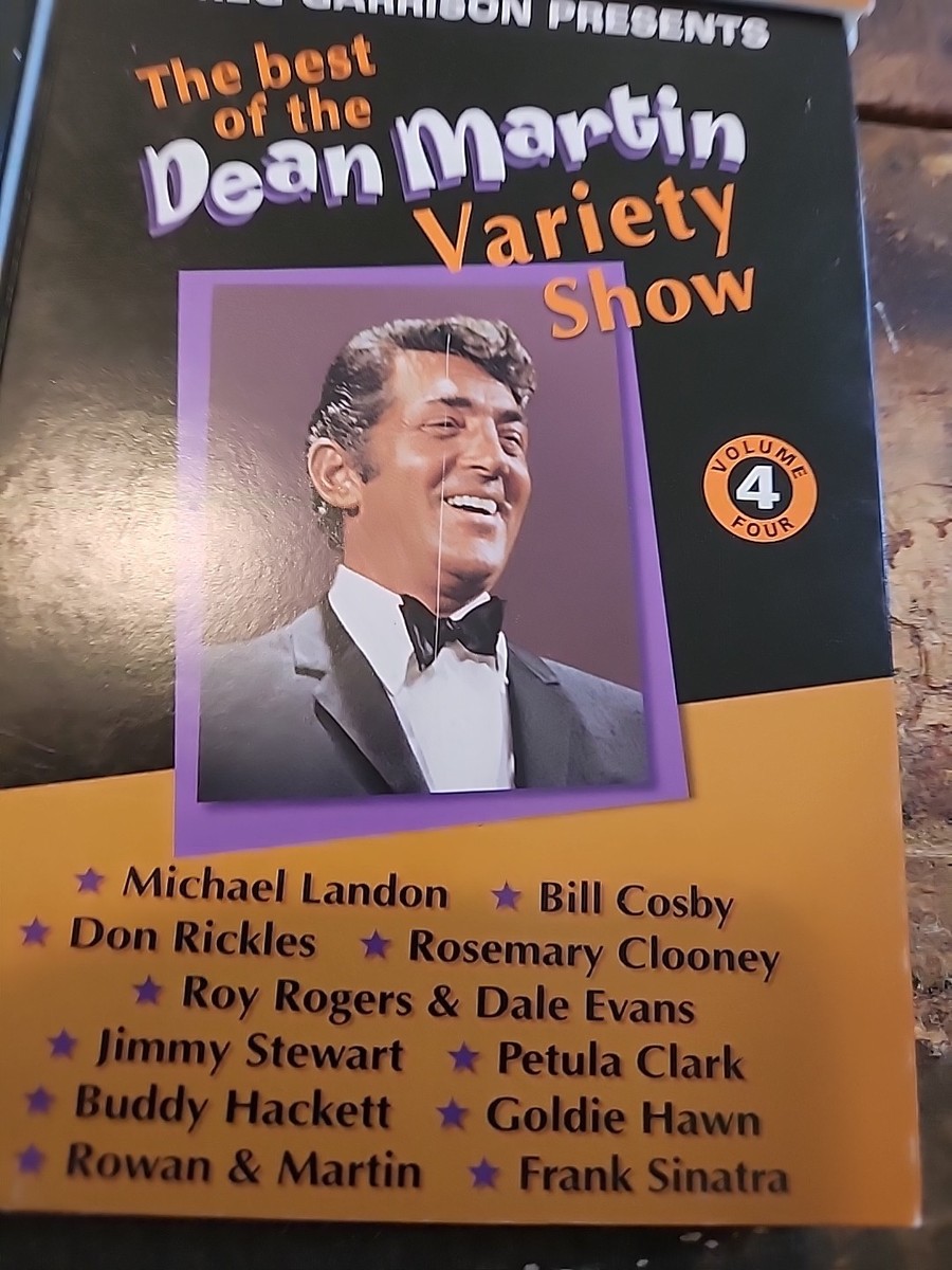 Best Of Dean Martin Variety Show DVDs. Vol 1,2,4 And Special