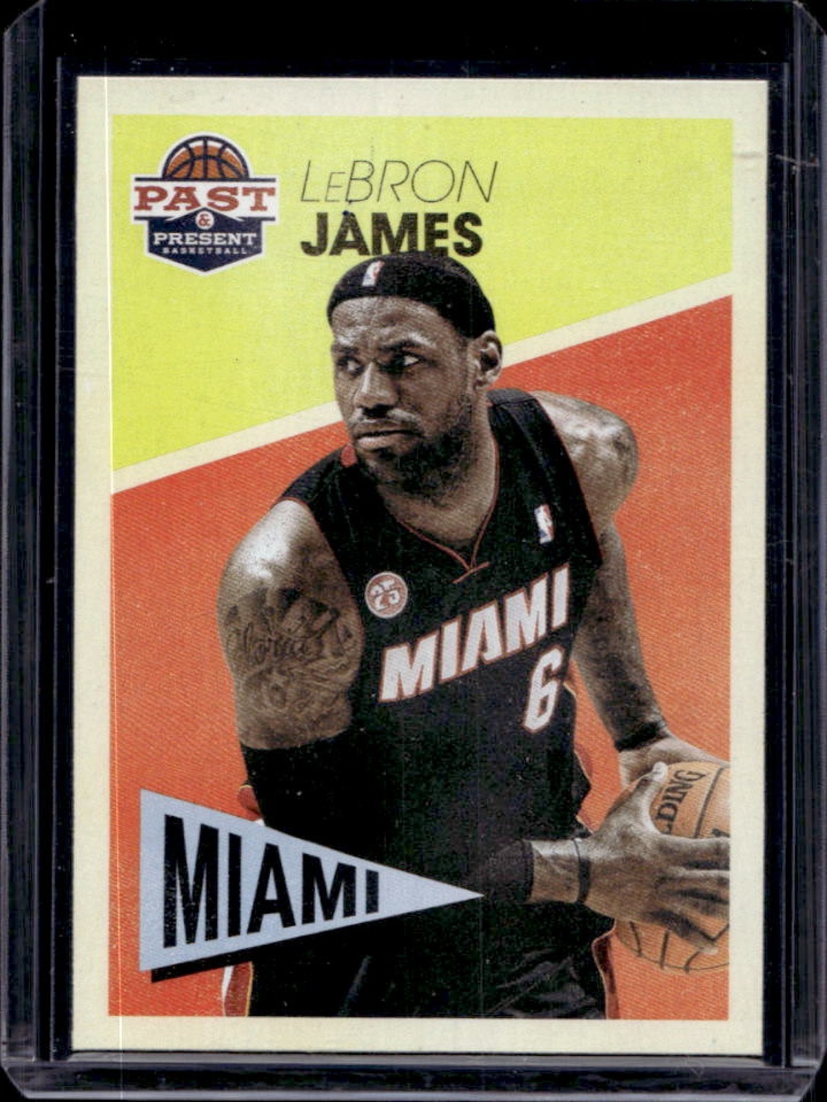 2012-13 Panini Past & Present LeBron James Variations #7 Heat