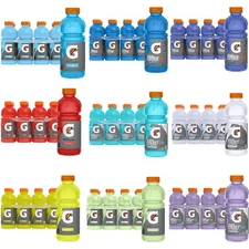Gatorade Thirst Quencher Artificial Fierce Grape Sports Drinks 20 Fl Oz Pack ...