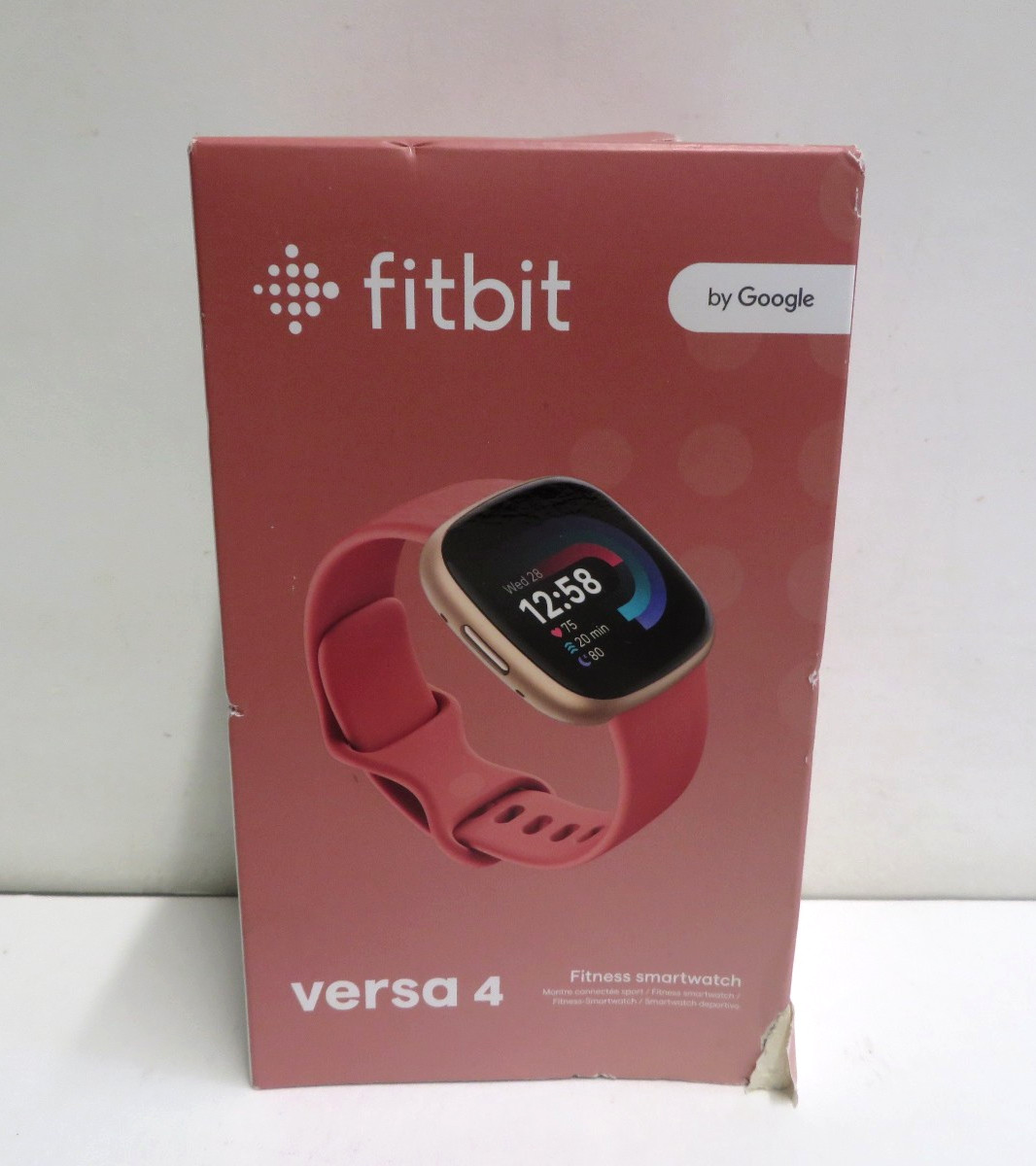 Fitbit Versa 4 Health & Fitness Smartwatch with GPS Copper Rose