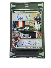 2024 Panini 1/1  Rome Odunze Michael Penix Jr. #RRA-WH Dual Auto Dual Patch RC