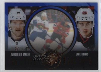 2024 SPx Excellence Redefined Blue /199 Aleksander Barkov Jack Hughes #EX-5 1r1g