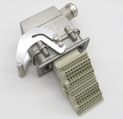 Steckverbinder HARTING HAN 40D-M Stifteinsatz HAN D40F Buchseneinsatz + HAN D AV