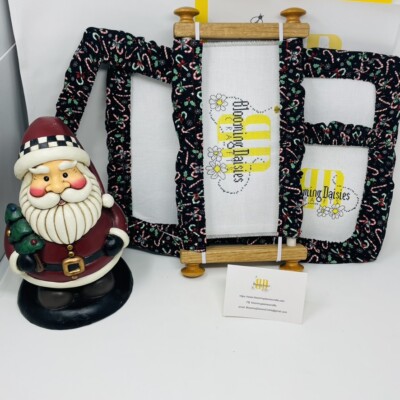 Christmas Candy Canes Grime Guards - Q-Snap Frame-Cross Stitch/Needlecraft