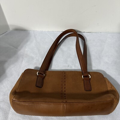 Fossil Brown Leather Over the Shoulder Bag