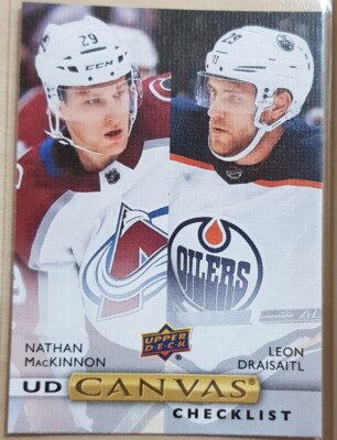 Leon Draisaitl UD Canvas - Edmonton Oilers - Upper Deck Series 2 2019-20 NHL