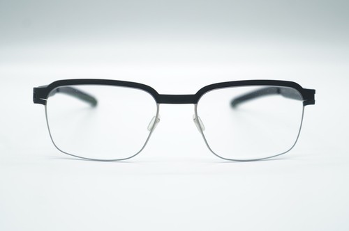 NEW MYKITA M BUDDY SILVER/BLACK CLEAR COL52 AUTHENTIC EYEGLASSES FRAMES 54-18 - Picture 3 of 5