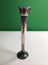 Gorham Plateado Candelabro Marcado YC3050 Bud Jarrón Base Pesada 6.25”