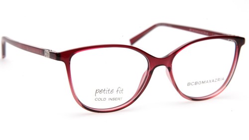 Nuevo BCBGMAXAZRIA ROSELLA Vino Desvanecido MARCO DE GAFAS 50-14-130mm B38mm - Imagen 3 de 10