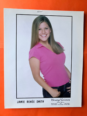 Jamie Renee Smith , original vintage talent agency headshot photo w