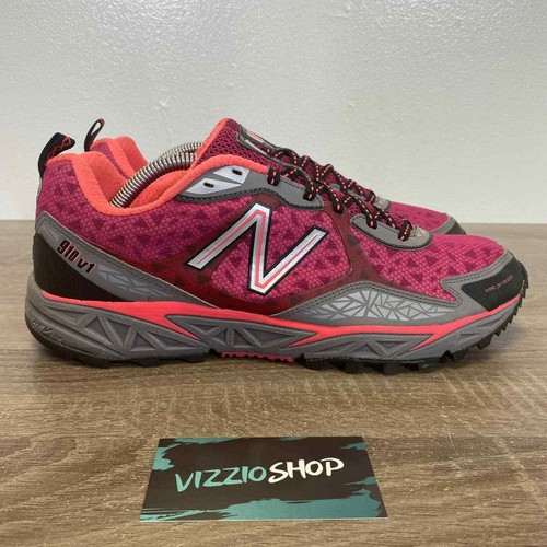 910 Pink Neon Orange Grey Running Shoes 